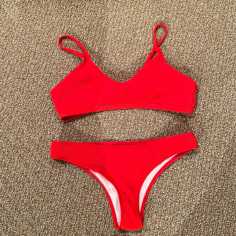Two piece bikini!